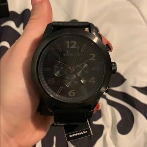 NWT Men’s Black Express Watch